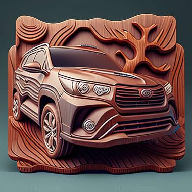 3D мадэль Toyota Highlander (STL)